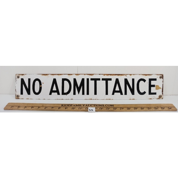 NO ADMITTANCE SSP SIGN