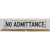 Image 1 : NO ADMITTANCE SSP SIGN