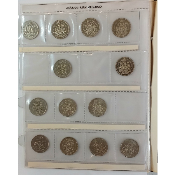 1947-1982 CDN HALF DOLLAR BOOKLET