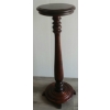 Image 4 : MAHOGANY PEDESTAL PLANT STAND
