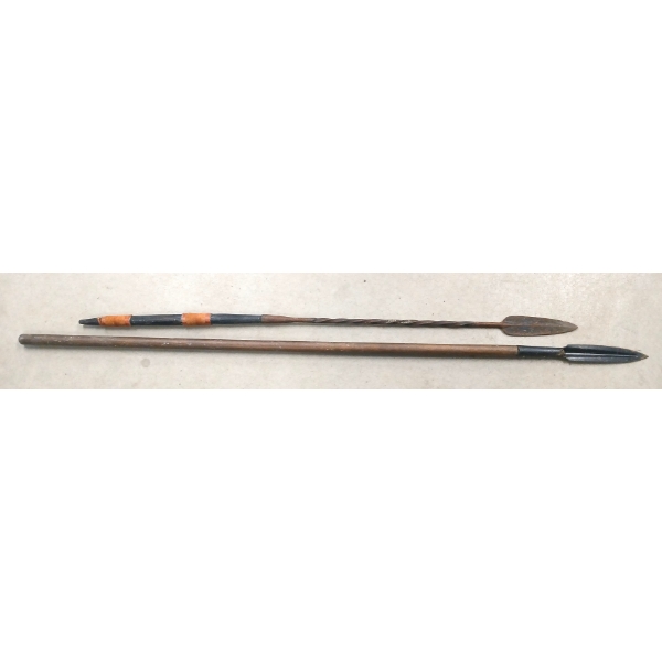 LOT OF 2 - ANTIQUE SPEARS
