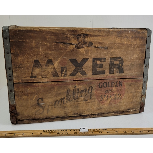 "MIXER SPARKLING GOLDEN & SILVER" CRATE