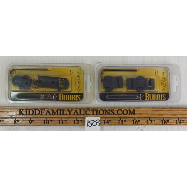 LOT OF 2 - BURRIS BASE ADAPTER & TRUMOUNT UNIVERSAL BASE