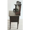 Image 3 : WASHSTAND - TULIP MOTIF - MARBLE COUNTER - C. LATE VICTORIAN ERA
