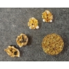 Image 3 : LOT OF 6 - COSTUME JEWELRY - BEADED NECKLACES, CLIP-ON EARRINGS & BROOCHES