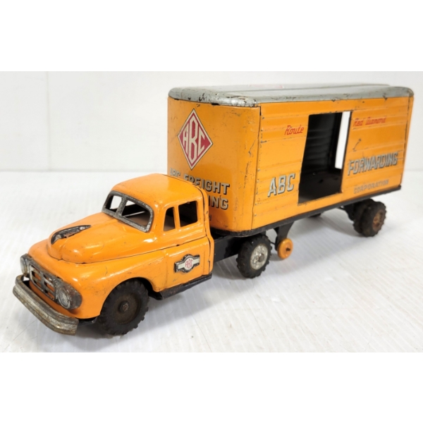 KOKYU SHOKAI TIN FRICTION ABC FREIGHT FORWARDING TRUCK