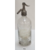 Image 1 : J. D. BROWN - CLEAR ACID-ETCHED - SYPHON BOTTLE