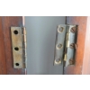 Image 6 : PAIR OF ART NOUVEAU DOORS W/ BAKELITE HANDLES
