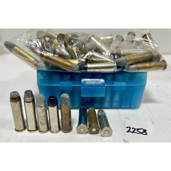 AMMO: 101X .357 MAG & 45X .38 SPL - MIXED