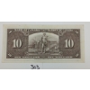 Image 1 : 1937 CDN $10 BANKNOTE