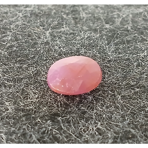 OVAL MIXED CUT LOOSE NATURAL MOZAMBIQUE RUBY ($5,200 APPRAISAL)