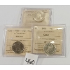 Image 2 : LOT OF 3 - CDN 25 CENT COINS - INCL 1959, 1963 & 2009