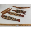 LOT OF 6 - ABORIGINAL WOOD CARVINGS