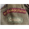 Image 3 : WWII CDN WEST NOVA-SCOTIA BATTLE DRESS TUNIC 