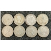 Image 2 : LOT OF 12 - 1940-1966 CDN 25 CENT COINS