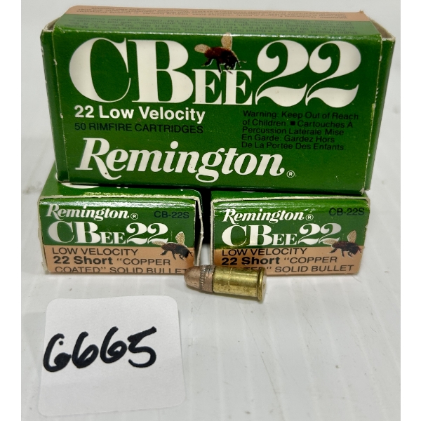 AMMO: 112X REMINGTON .22 SHORT - CBEE 22