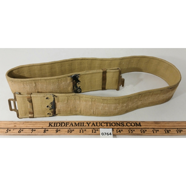 WWII CDN 1937 PATTERN WEBBING BELT