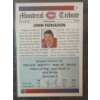 Image 3 : 1992 UTC NHL MONTREAL CANADIENS JOHN FERGUSON HOCKEY CARD & PUCK - AUTOGRAOHED