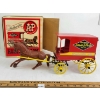 Image 2 : MARX A&P TEA CO. SUPER MARKET HORSE & WAGON W/ ORIG BOX