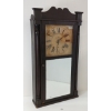 Image 1 : 1825 DANIEL PRATT JR. MIRROR SHELF MOVEMENT CLOCK