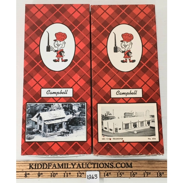 LOT OF 2 - CAMPBELL CITY TRANSFER & SHERIFF'S OFFICE KITS - #364 & #454