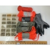 Image 1 : JOB LOT - FISHING ATTACHMENTS W/ CASE, PARA CORDS & DURAMAX XL GLOVES