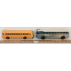 Image 2 : LOT OF 2 - PRESSED STEEL GREYHOUND BUS & DINKY DIECAST SCHOOL BUS