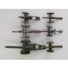 Image 6 : LOT OF 6 - BRITAINS LTD LEAD CANNON MODELS