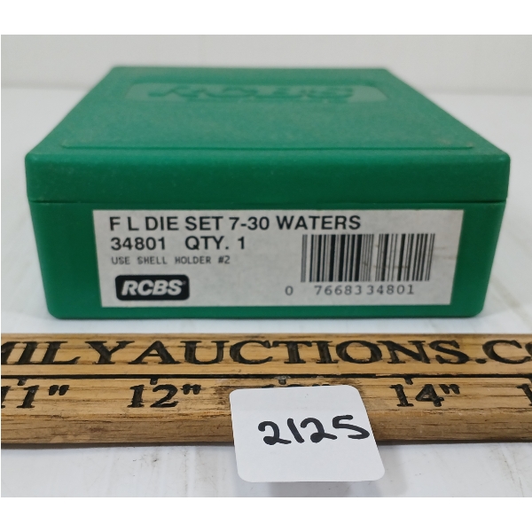 RCBS .7-30 WATERS FL DIE SET