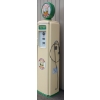 Image 8 : TOKHEIM GAS PUMP - REFINISHED AS WHITE ROSE W/ GLOBE