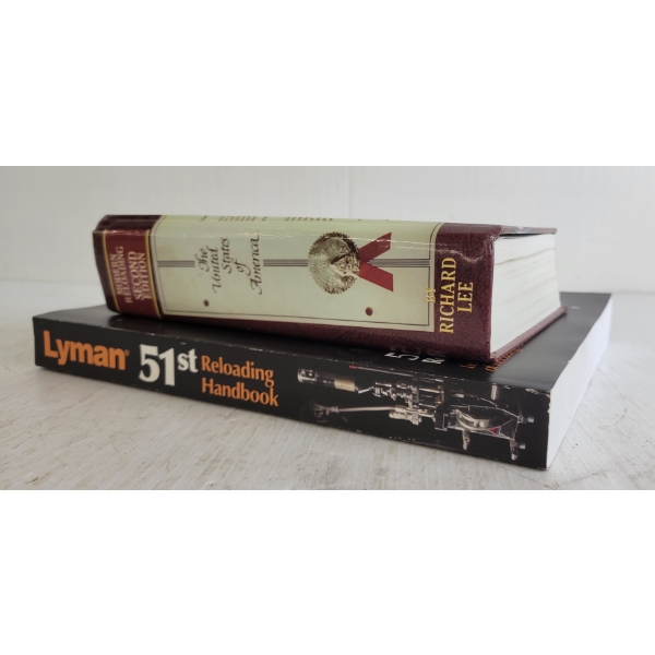 LOT OF 2 - "MODERN RELOADING SECOND EDITION" & "LYMAN 51ST RELOADING HANDBOOK"
