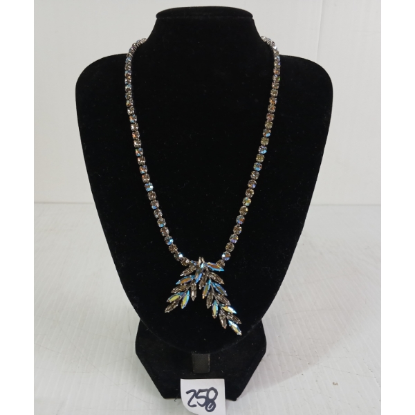 SHERMAN RHINESTONE CHOKER NECKLACE