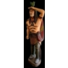 Image 1 : CARVED WOOD LOOK CIGAR STORE FIGURE - NATIVE AMERICAN TOBACO TRADE FIGURE