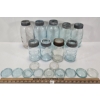 Image 1 : LOT OF 9 - SEALER JARS - INCL MID WEST CANADIAN