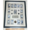Image 1 : 1999 AIR CANADA CENTRE COMMEMORATIVE INAUGURAL TICKETS - FRAMED