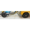 Image 7 : LOT OF 2 - PN CORD TIN FRICTION MOTORCYCLE & HUBLEY KIDDIE TOYS PRESSED STEEL TRUCK