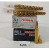 Image 1 : AMMO: 40X FEDERAL .223 REM - 55GR - HI-SHOK SP