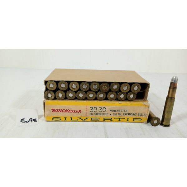 AMMO: 20X WINCHESTER SUPER X .30-30 WIN - 170GR - SILVERTIP