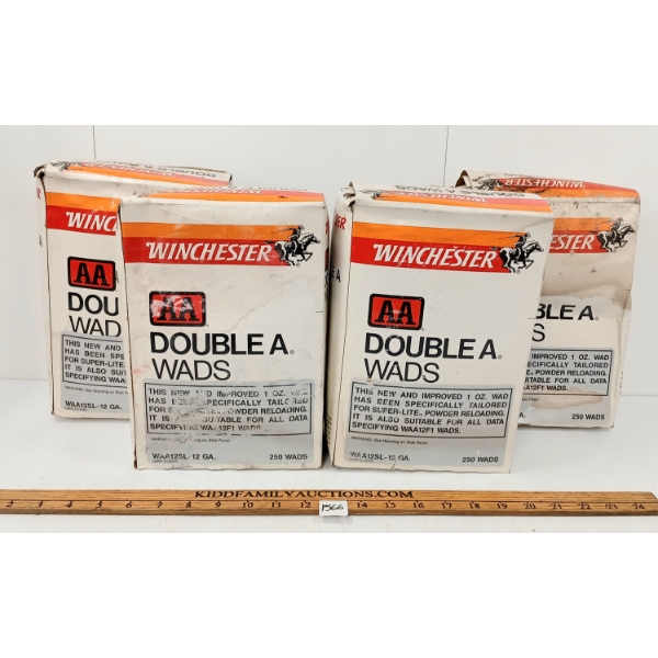 QTY OF WINCHESTER DOUBLE A 12 GA WADS