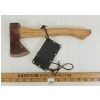 Image 1 : BOYS KINDLING HATCHET W/ LEATHER SHEATH - MFG BY NORLUND TOMAHAWK