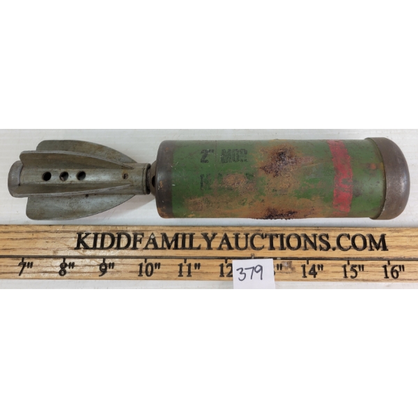 WWII BRITISH 2IN MORTAR SMOKE ROUND