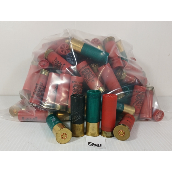 AMMO: 150X MIXED 12GA - 2 3/4 & 3IN - #2, 6 & 7 1/2 SHOT