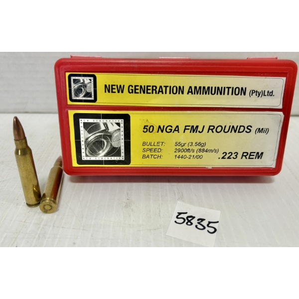 AMMO: 40X .223 REM 55GR. FMJ 