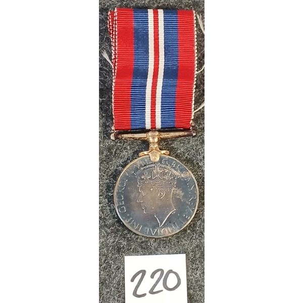 WWII CDN SILVER MEDAL