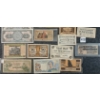 Image 2 : LOT OF 20 - WORLD BANKNOTES - INCL BOLIVIA, JAPAN, GERMAN EMERGENCY BANKNOTES, ETC