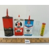 Image 2 : LOT OF 5 - OILERS & BOTTLE - INCL TEXACO & WHITE ROSE DIME SAVER, ETC.