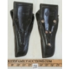 Image 2 : LOT OF 2 - GOULD & GOODRICH LEATHER REVOLVER HOLSTERS