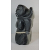 Image 4 : WOMAN HUNTER - SIGNED - STONE & ANTLER