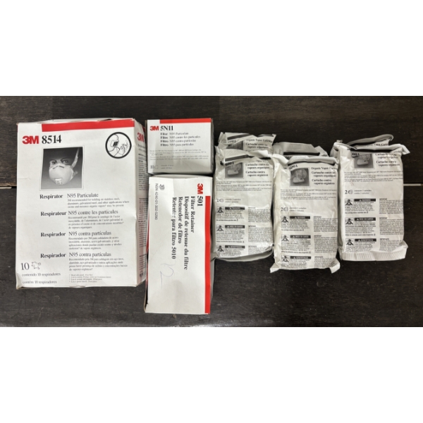JOB LOT - N95 MASKS & ACCESSORIES