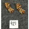Image 1 : SHERMAN MULTI TONE RHINESTONE CLIP ON EARRINGS